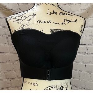 Shapshe Women’s Black Convertible Front Fastening Push-Up Bra (Size 3XL)